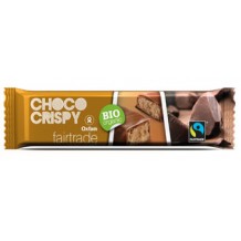 Barre chocolat-crispy bio 33g